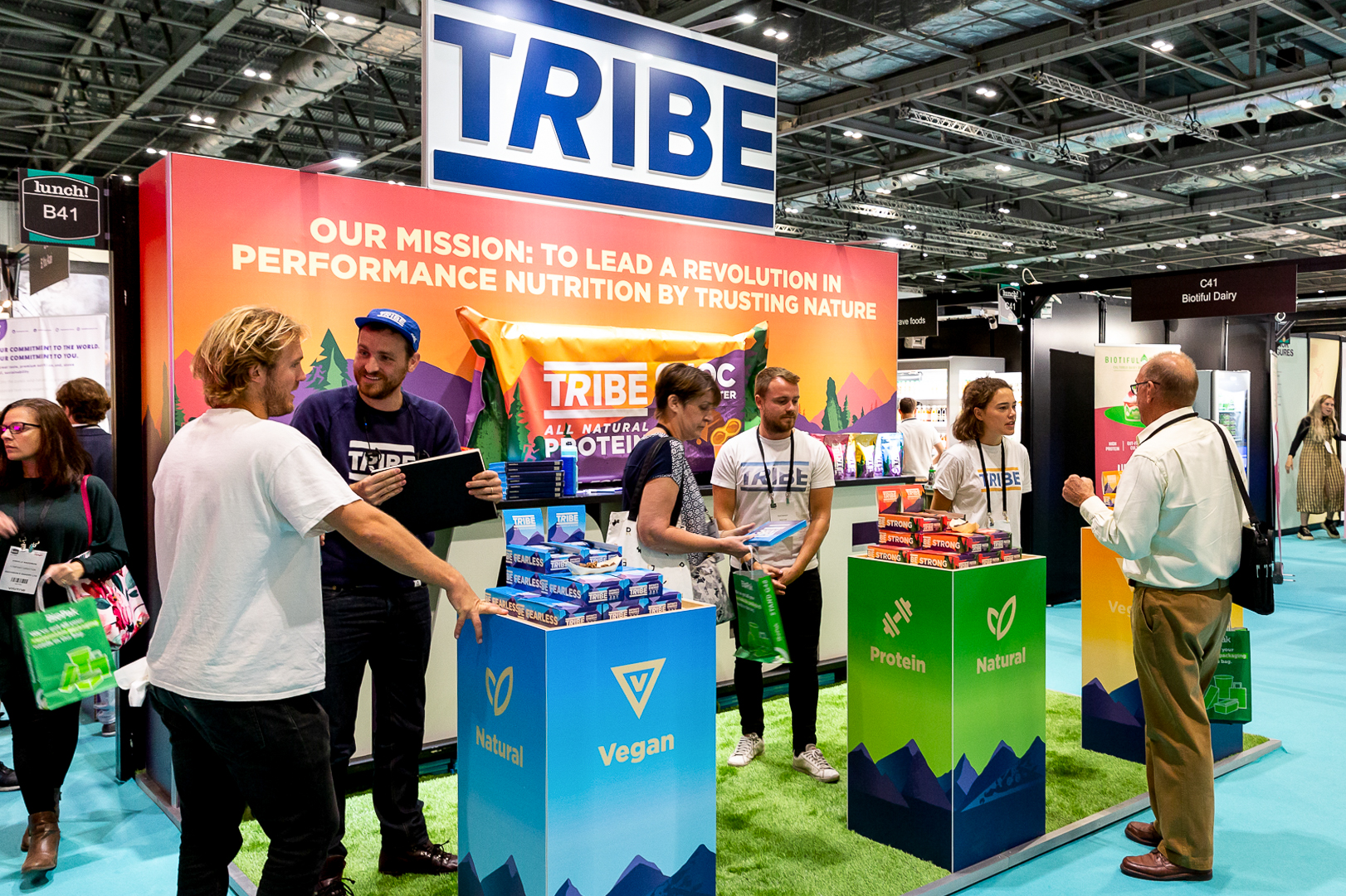 Tribe Lunch Exhibition Stand