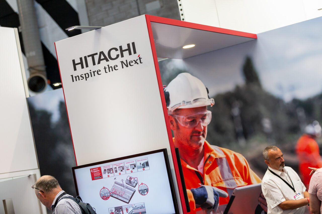 Hitachi Trade Show Exhibition Stand Railtex