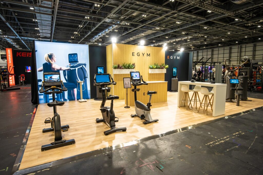 EGYM Custom Exhibition Stand for Elevate