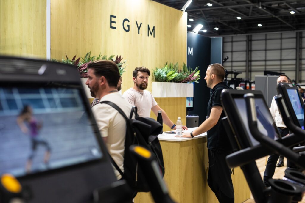 egym elevate exhibition stand