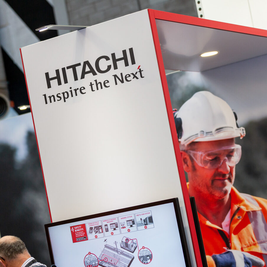 Hitachi Trade Show Exhibition Stand Railtex