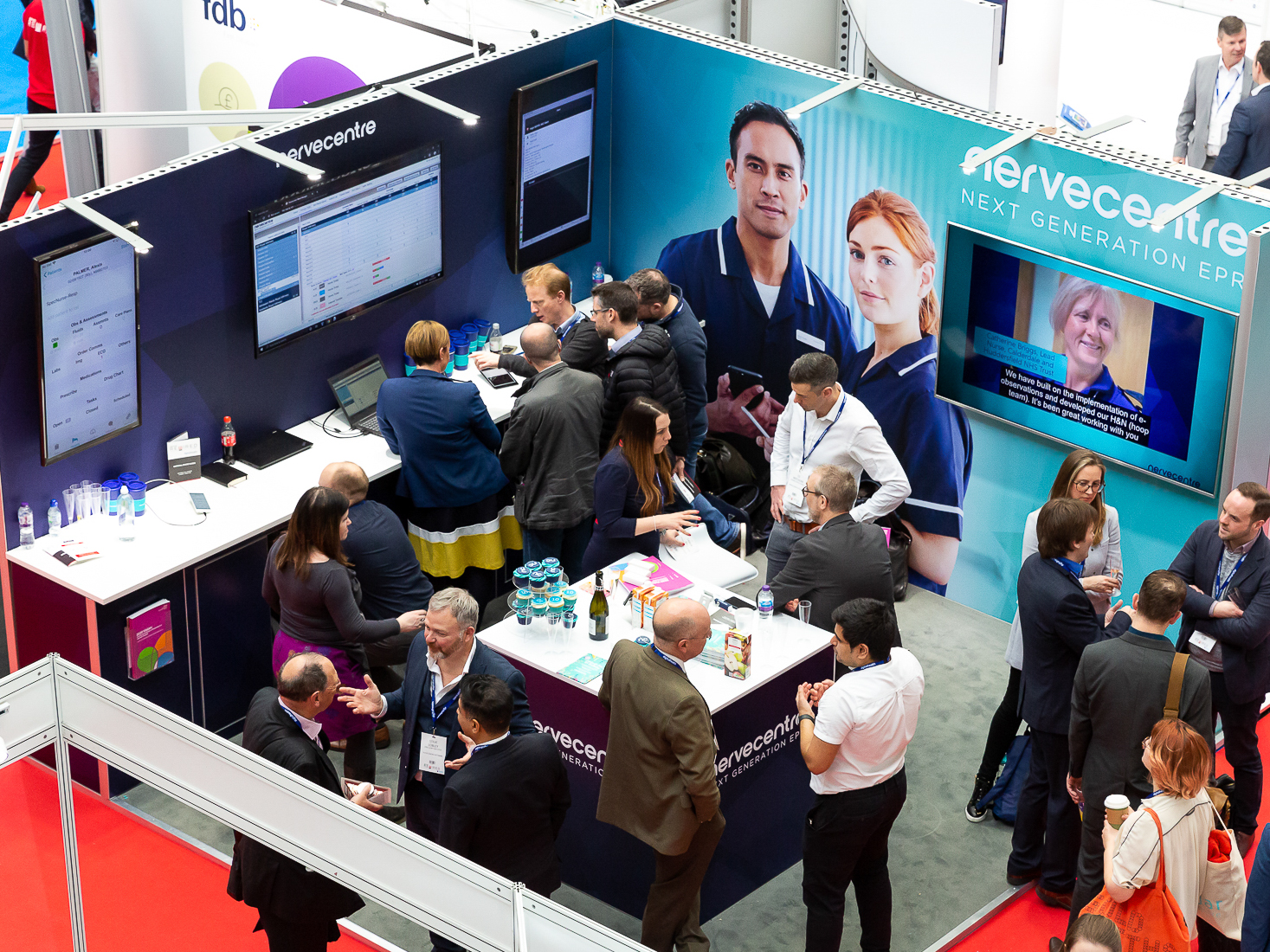 Nervecentre Professional Stand at Digital Health Rewired