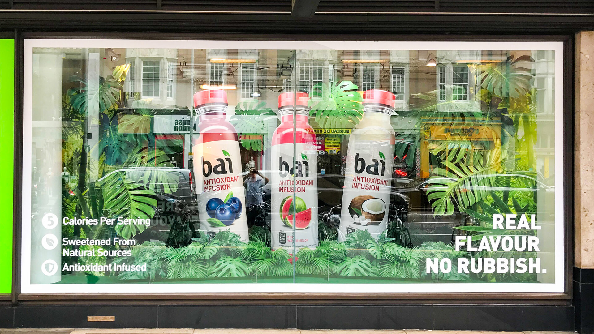 Bai Drink - Whole Foods Market - Window Display