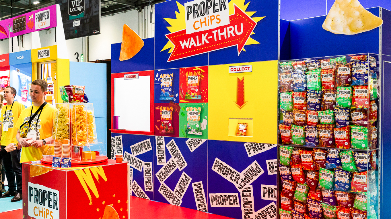 Proper Chips - Lunch! 19 - Exhibition Stand