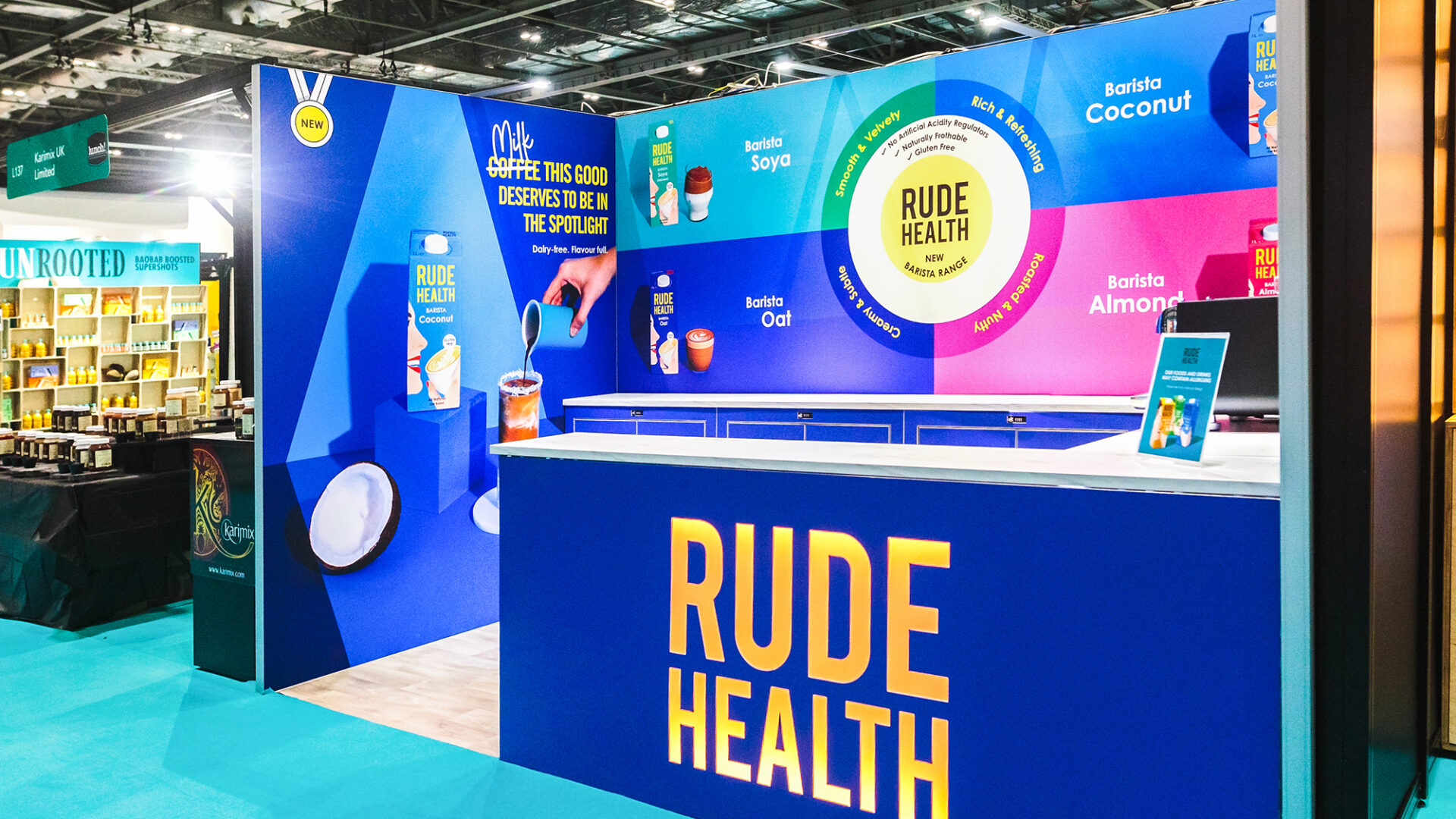 Rude Health - Lunch! 22 - Exhibition Stand
