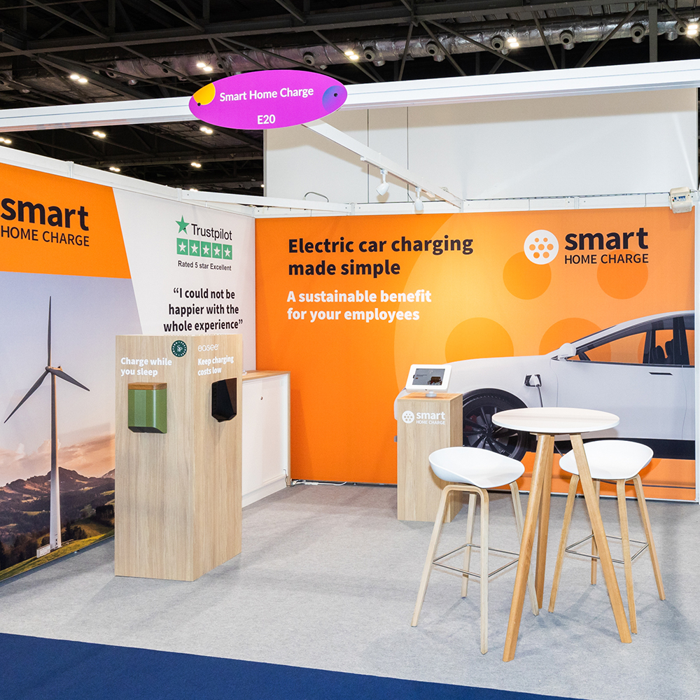 Smart Home Charge Employee Benefits Live Trade Stand