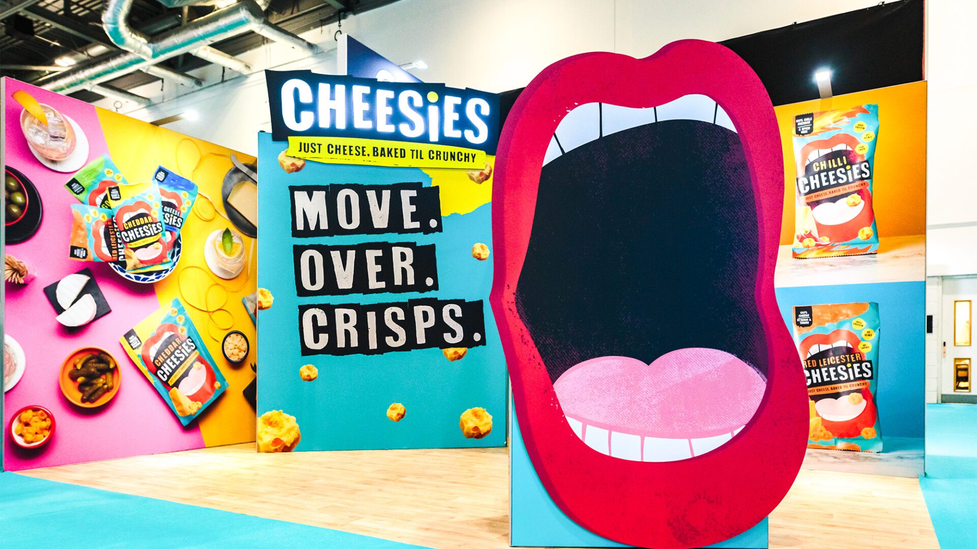 Cheesies Lunch Exhibition Stand