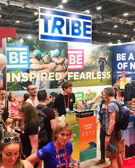 Tribe sustainable exhibition stand