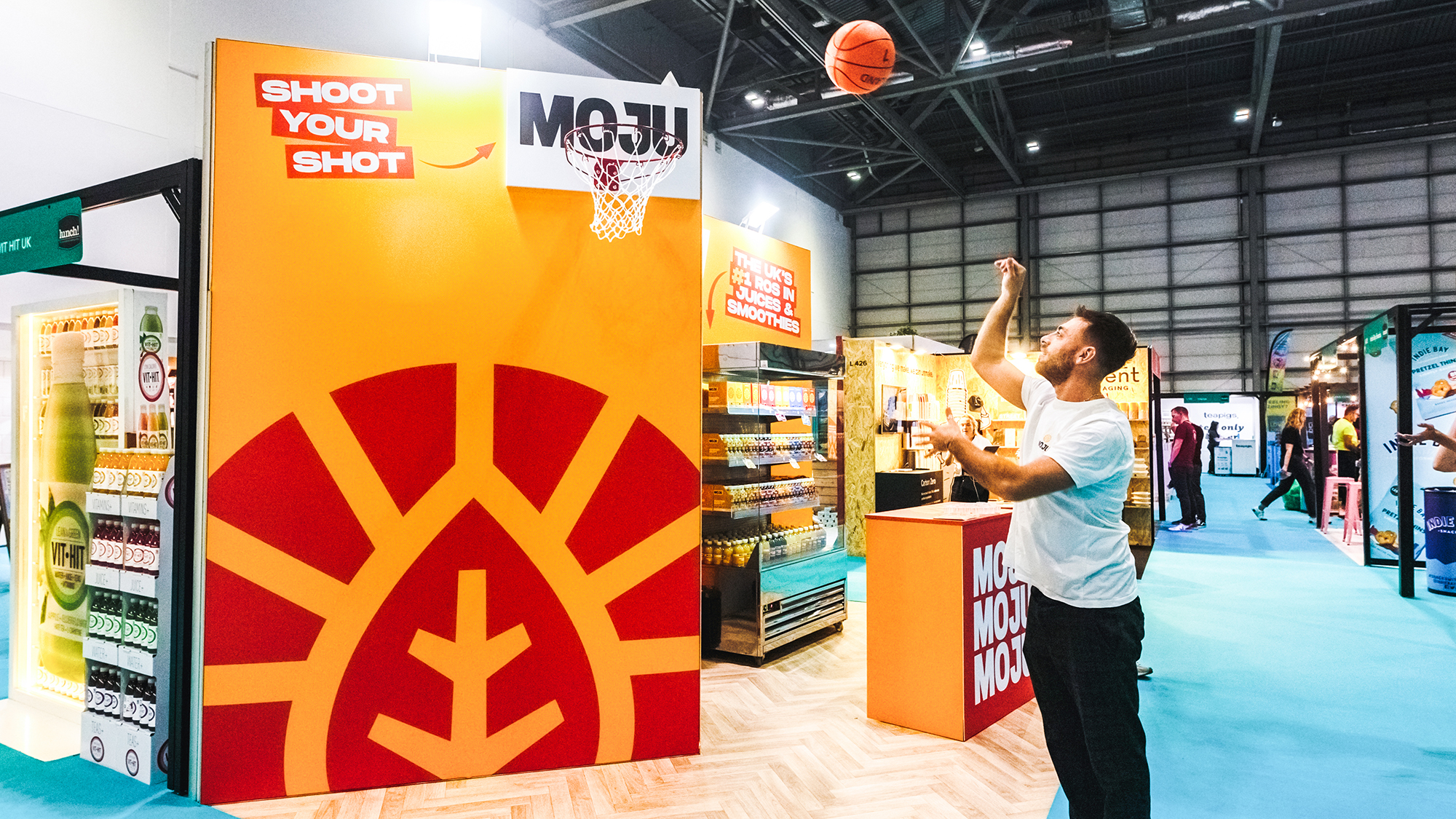 Moju Basketball Lunch Exhibition Stand
