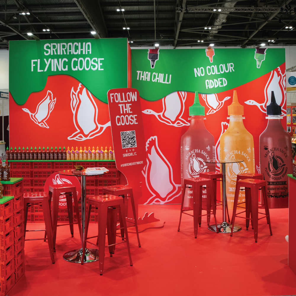 Flying Goose IFE 2024 Exhibition Stand