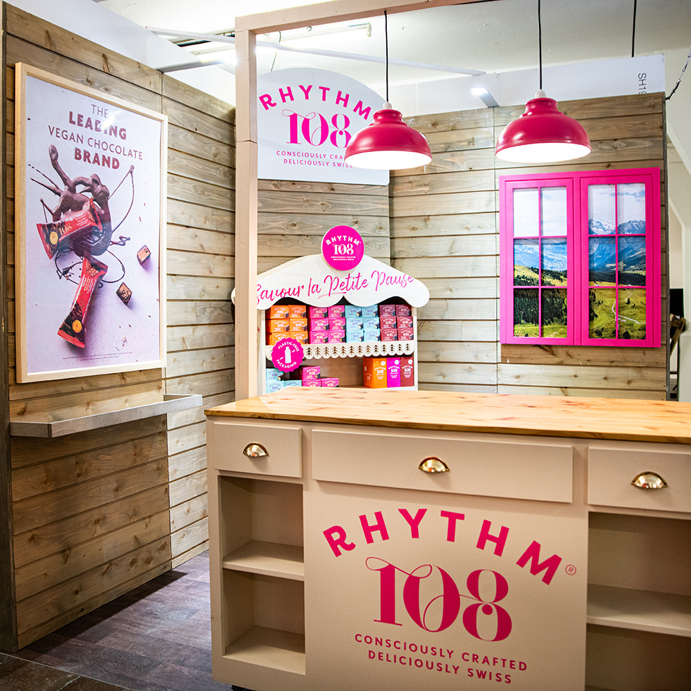 Rhythm 108 London Coffee Festival Exhibition Stand